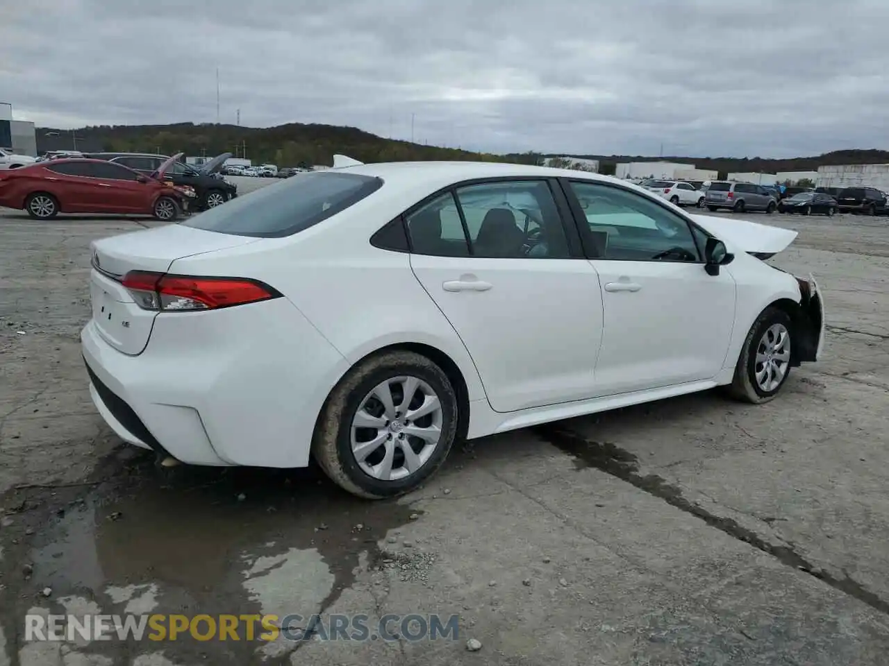 3 Photograph of a damaged car 5YFEPMAE0MP179302 TOYOTA COROLLA 2021