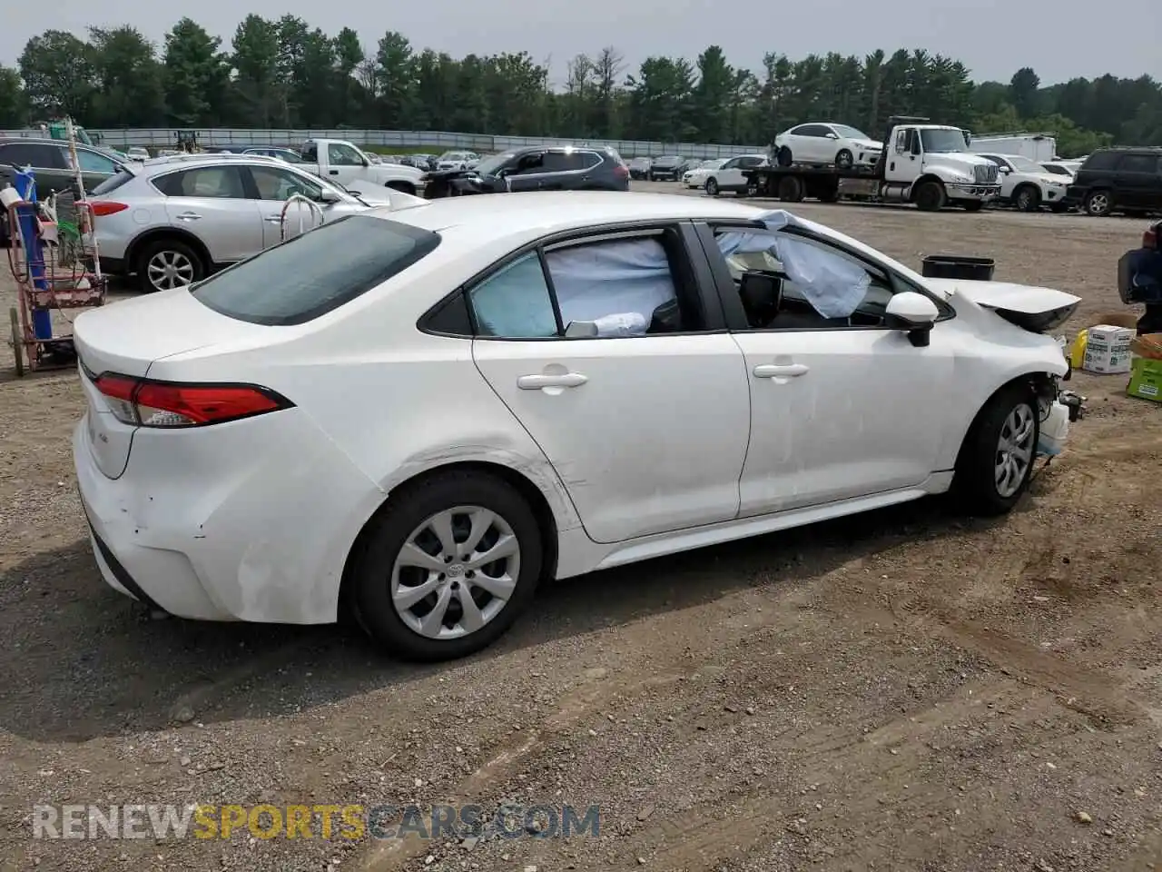3 Photograph of a damaged car 5YFEPMAE0MP180384 TOYOTA COROLLA 2021