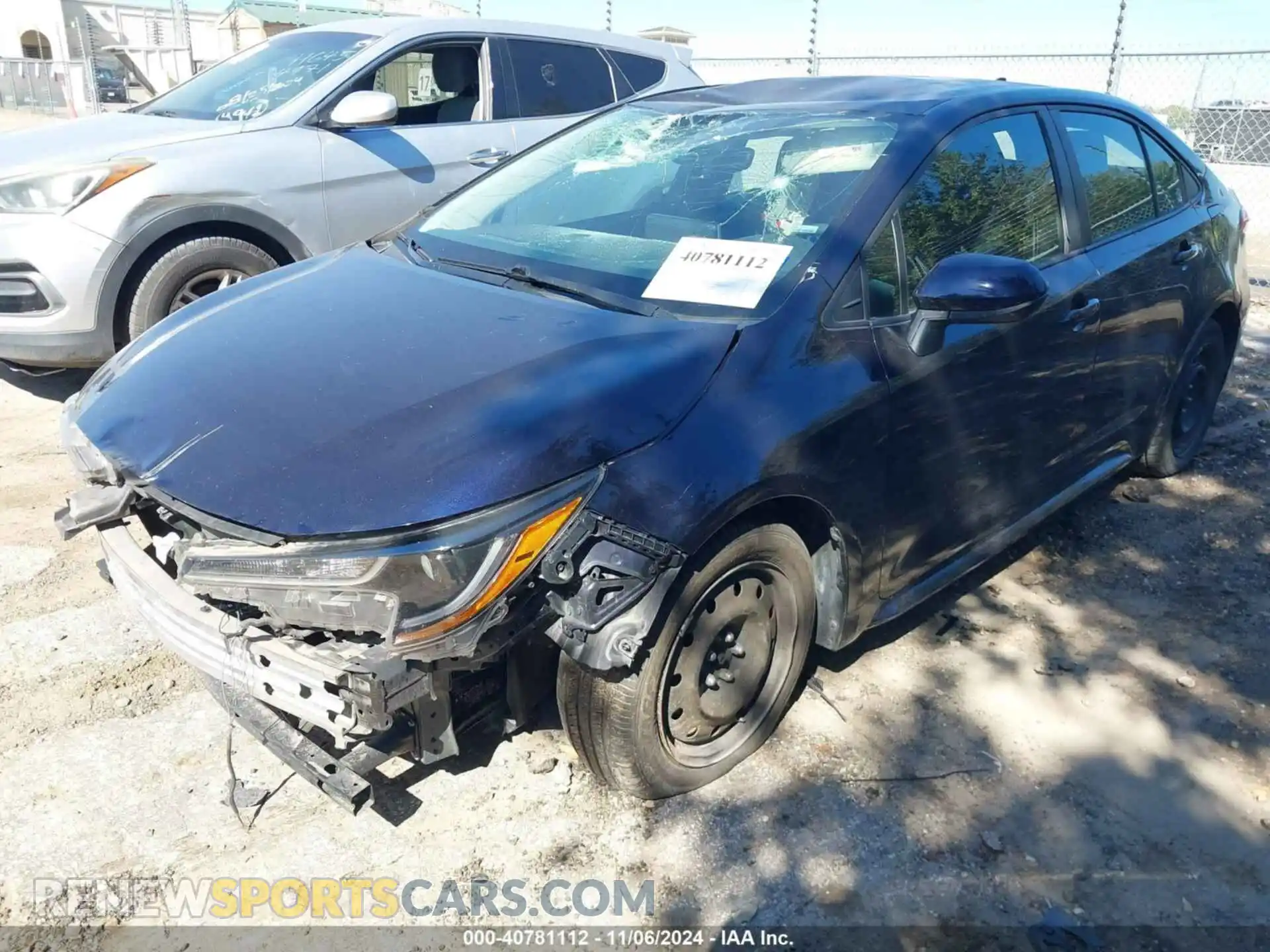 2 Photograph of a damaged car 5YFEPMAE0MP180854 TOYOTA COROLLA 2021
