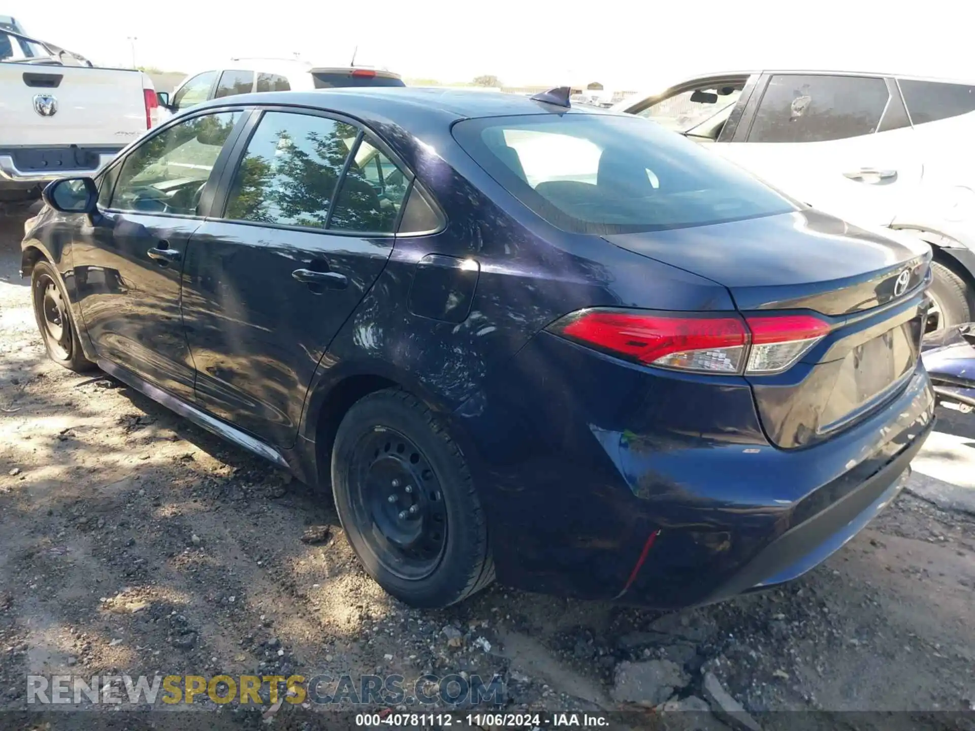 3 Photograph of a damaged car 5YFEPMAE0MP180854 TOYOTA COROLLA 2021