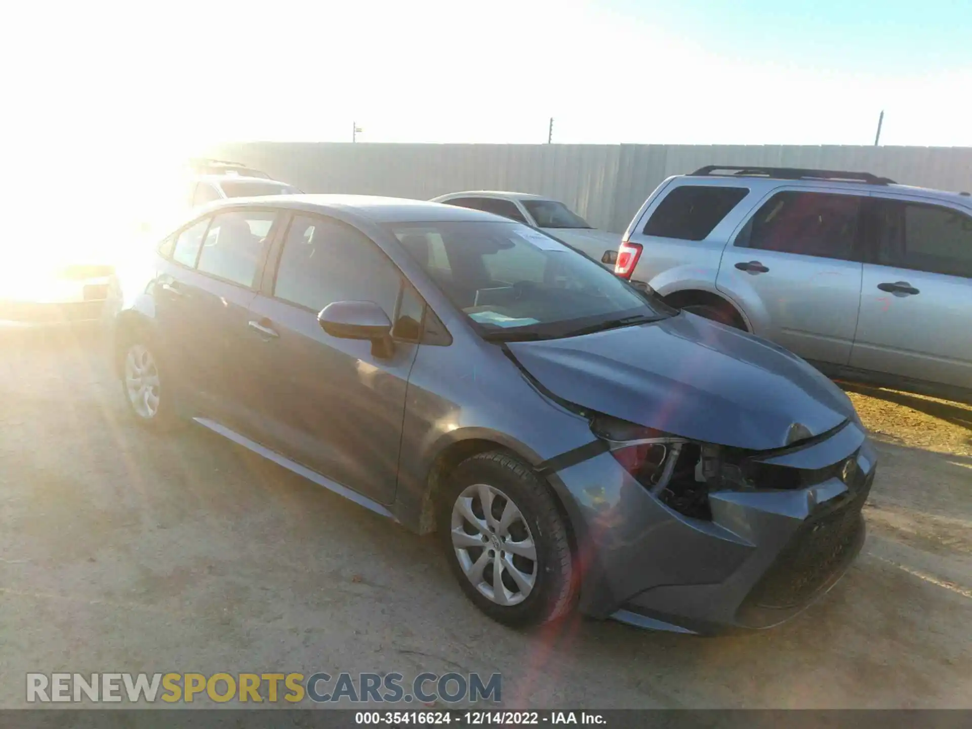 1 Photograph of a damaged car 5YFEPMAE0MP182345 TOYOTA COROLLA 2021