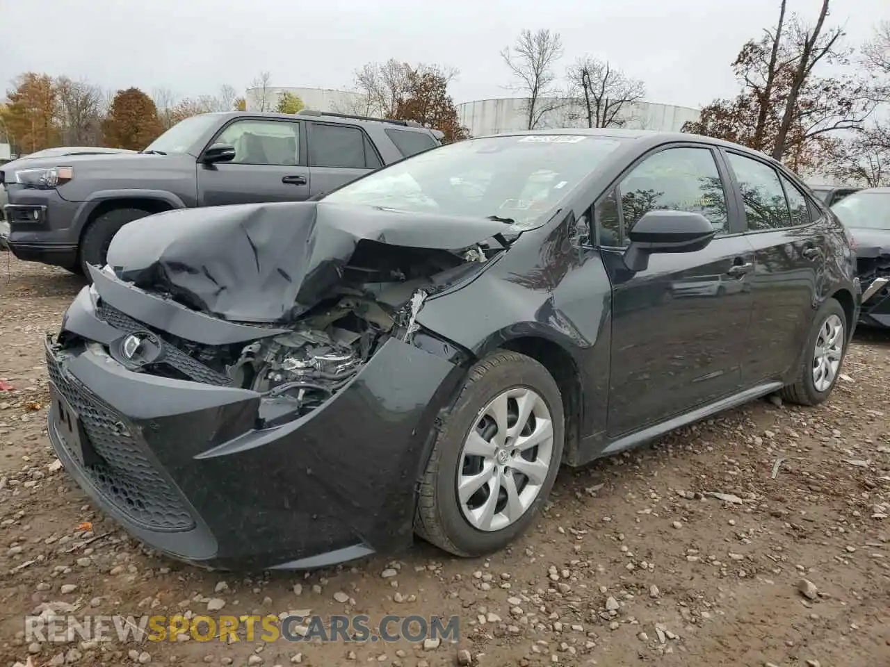 2 Photograph of a damaged car 5YFEPMAE0MP184922 TOYOTA COROLLA 2021