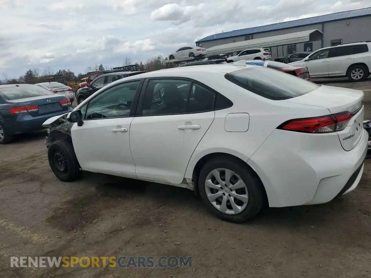 2 Photograph of a damaged car 5YFEPMAE0MP185746 TOYOTA COROLLA 2021