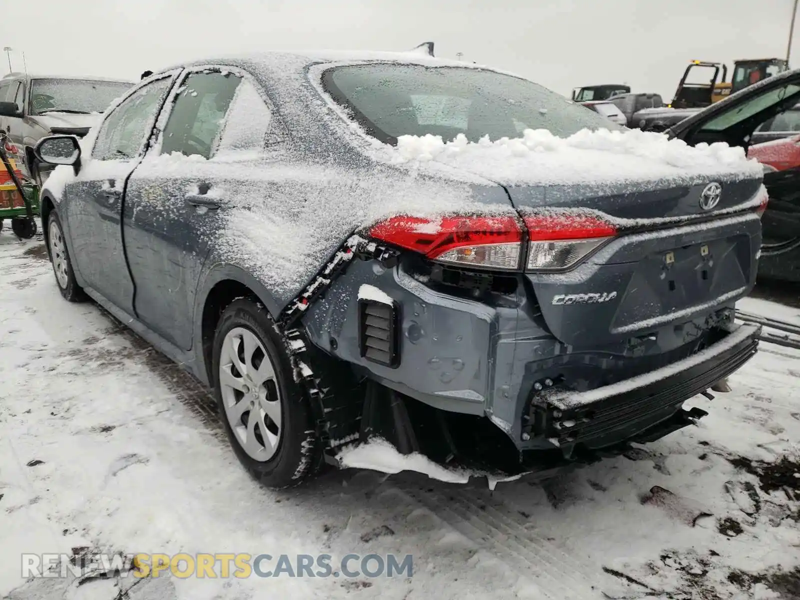 3 Photograph of a damaged car 5YFEPMAE0MP187397 TOYOTA COROLLA 2021