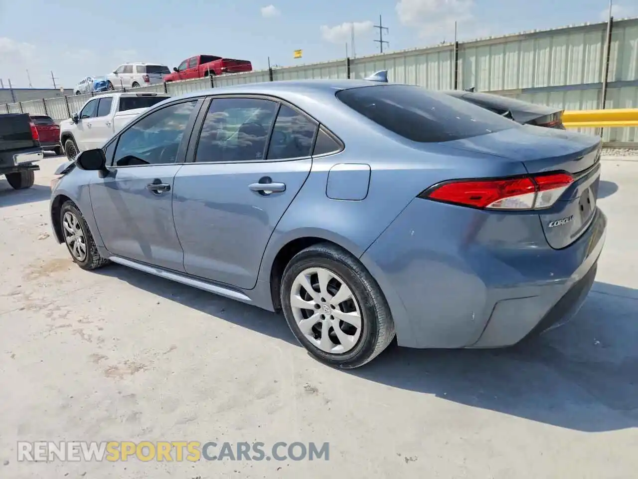 2 Photograph of a damaged car 5YFEPMAE0MP187657 TOYOTA COROLLA 2021