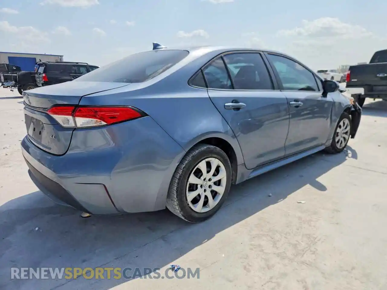 3 Photograph of a damaged car 5YFEPMAE0MP187657 TOYOTA COROLLA 2021
