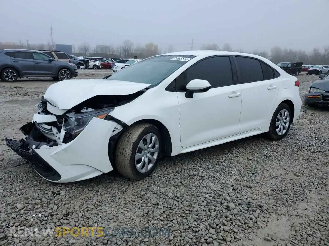 1 Photograph of a damaged car 5YFEPMAE0MP188405 TOYOTA COROLLA 2021