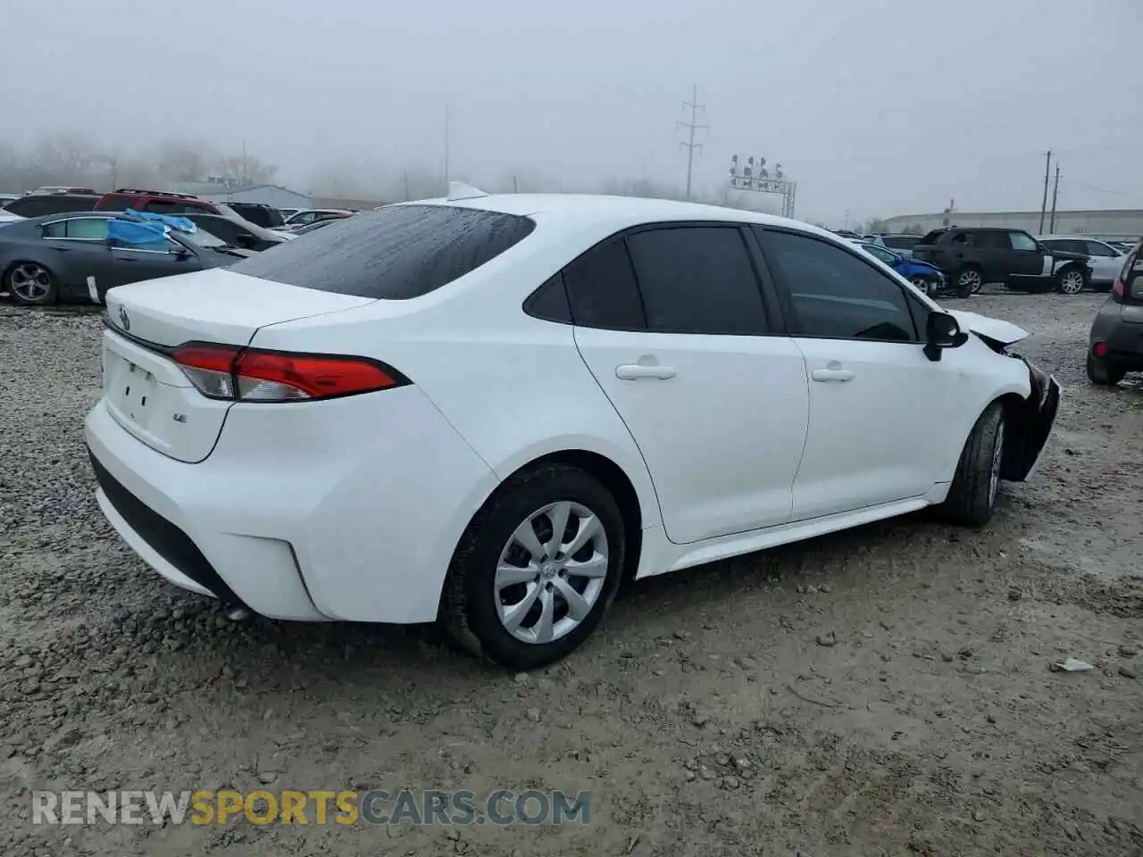 3 Photograph of a damaged car 5YFEPMAE0MP188405 TOYOTA COROLLA 2021