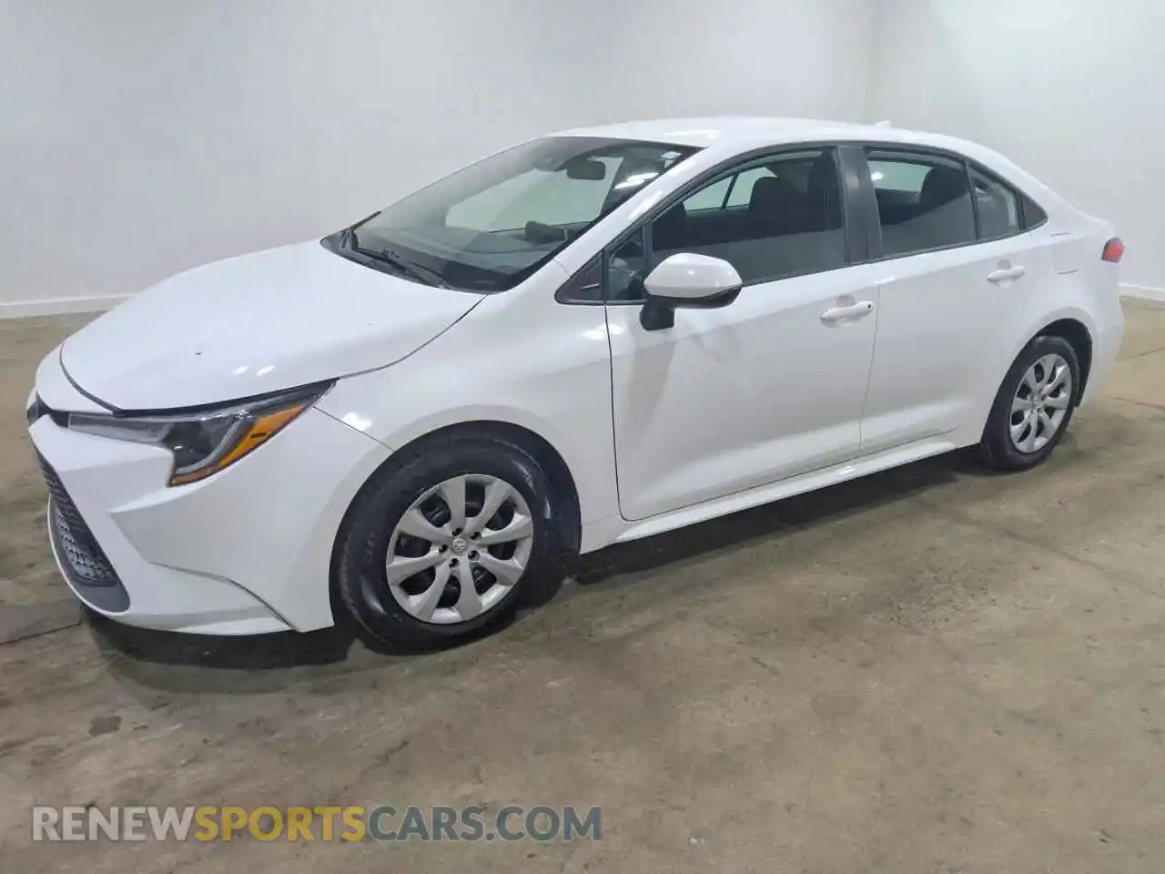 1 fotografías del automóvil dañado 5YFEPMAE0MP188582 TOYOTA COROLLA 2021