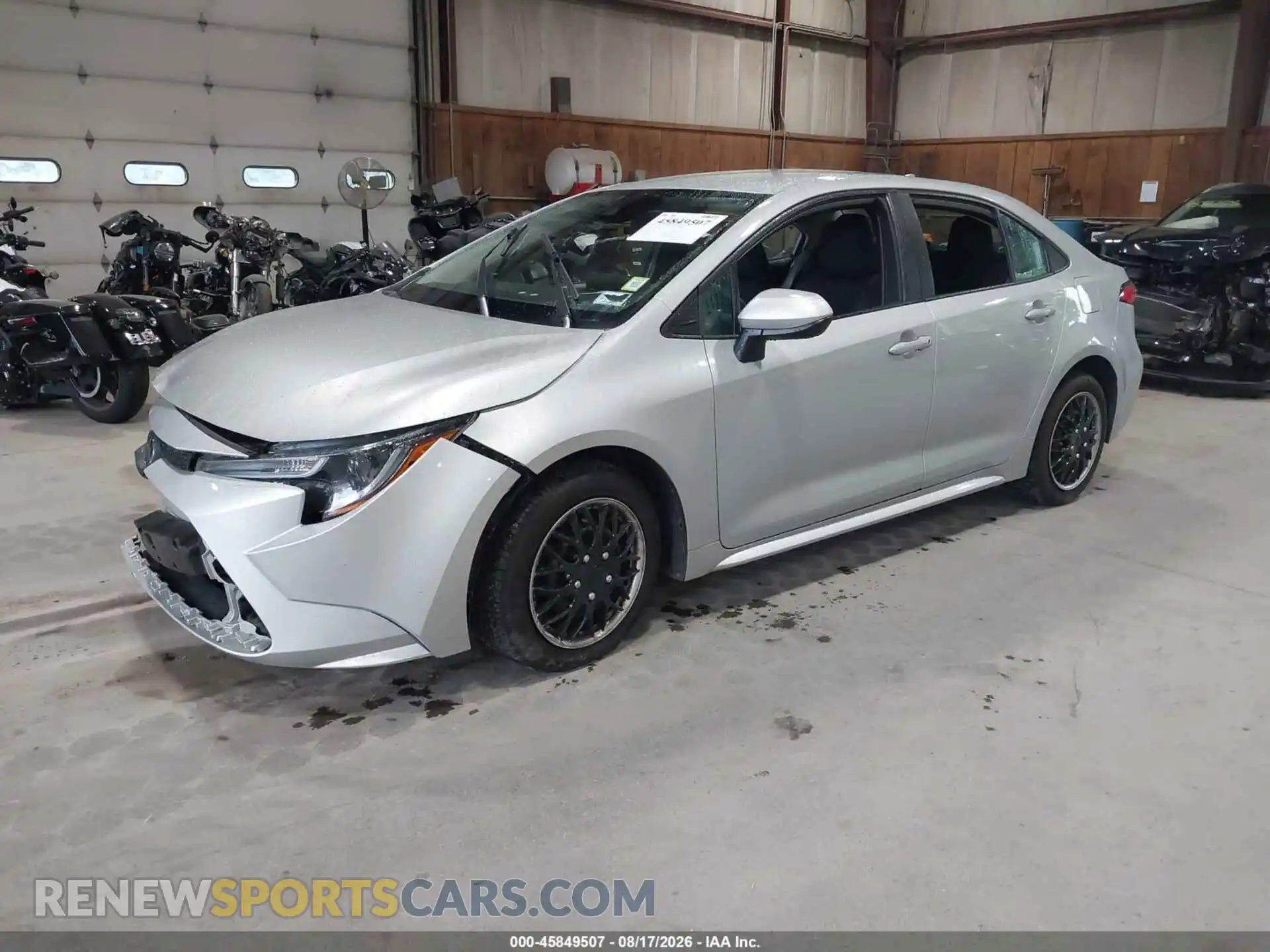 2 Photograph of a damaged car 5YFEPMAE0MP192776 TOYOTA COROLLA 2021