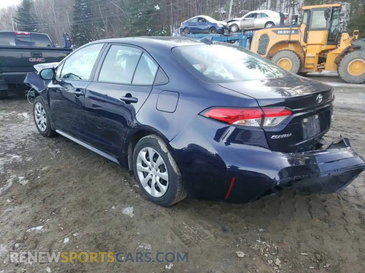 2 Photograph of a damaged car 5YFEPMAE0MP193247 TOYOTA COROLLA 2021