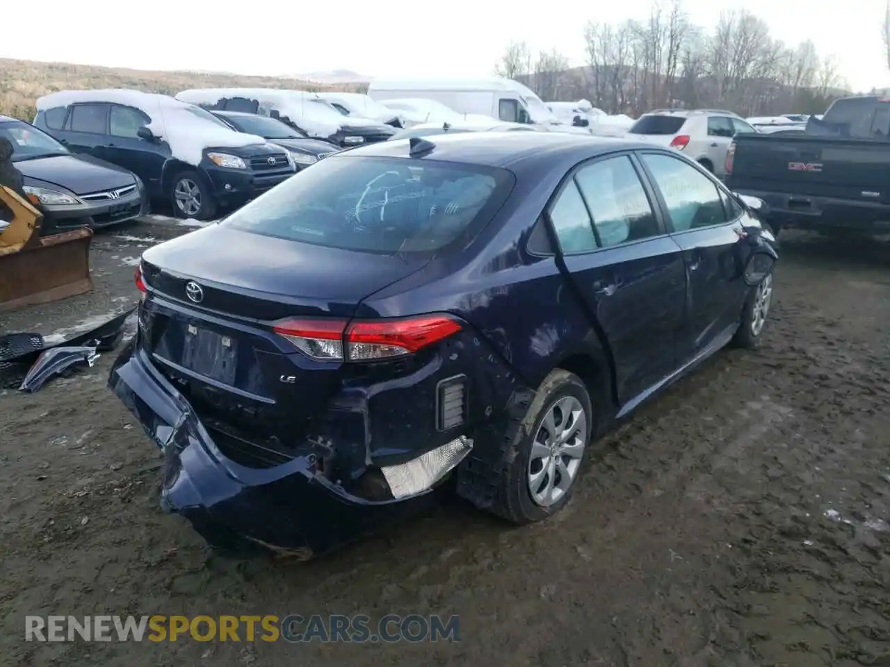 3 Photograph of a damaged car 5YFEPMAE0MP193247 TOYOTA COROLLA 2021