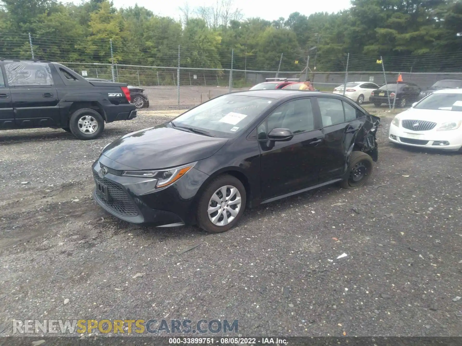 2 Photograph of a damaged car 5YFEPMAE0MP194009 TOYOTA COROLLA 2021