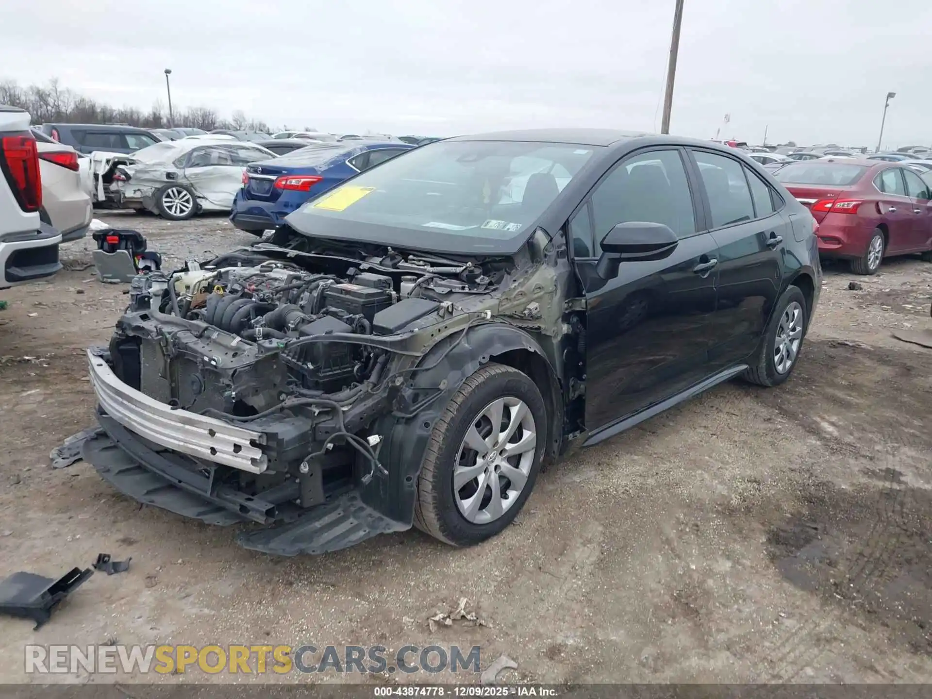 2 Photograph of a damaged car 5YFEPMAE0MP194480 TOYOTA COROLLA 2021