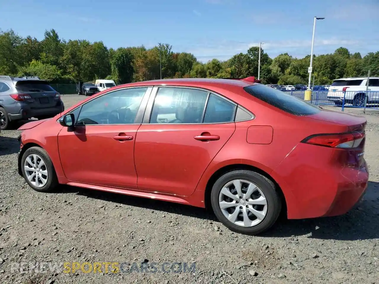 2 Photograph of a damaged car 5YFEPMAE0MP194625 TOYOTA COROLLA 2021