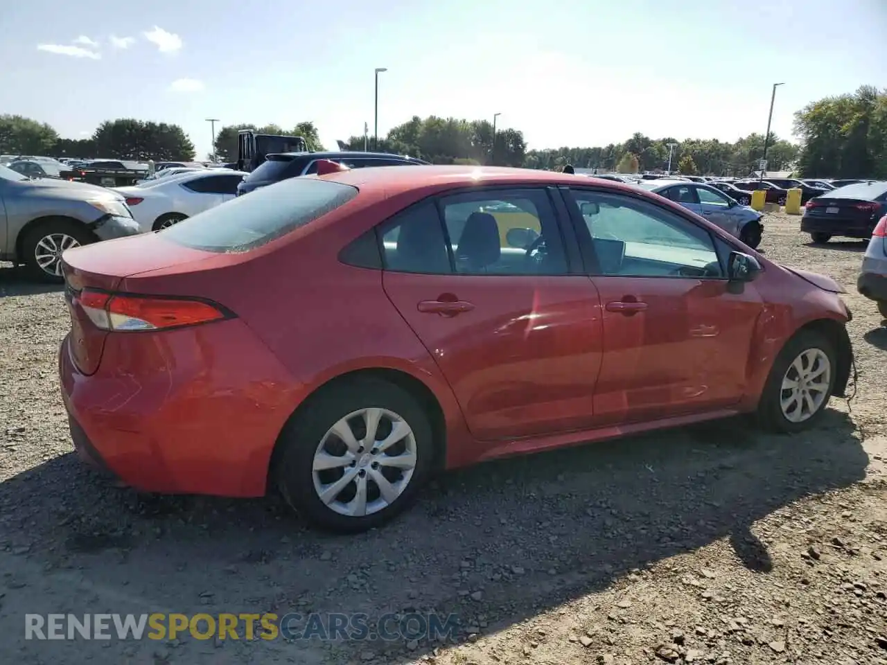 3 Photograph of a damaged car 5YFEPMAE0MP194625 TOYOTA COROLLA 2021