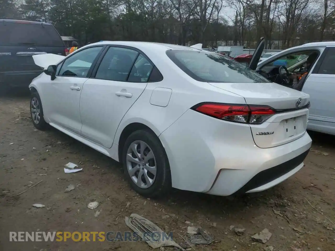 2 Photograph of a damaged car 5YFEPMAE0MP199789 TOYOTA COROLLA 2021