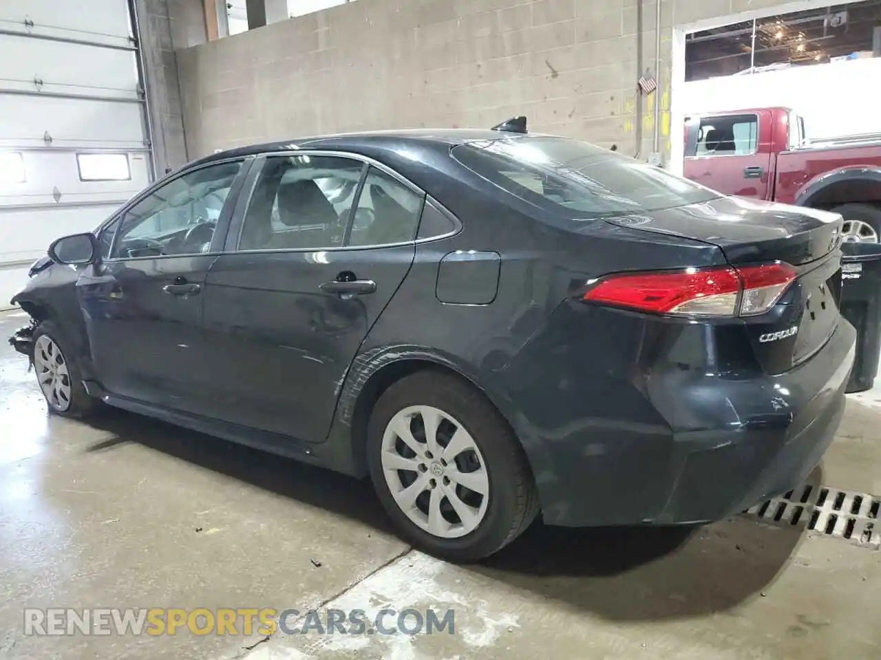 2 Photograph of a damaged car 5YFEPMAE0MP203999 TOYOTA COROLLA 2021