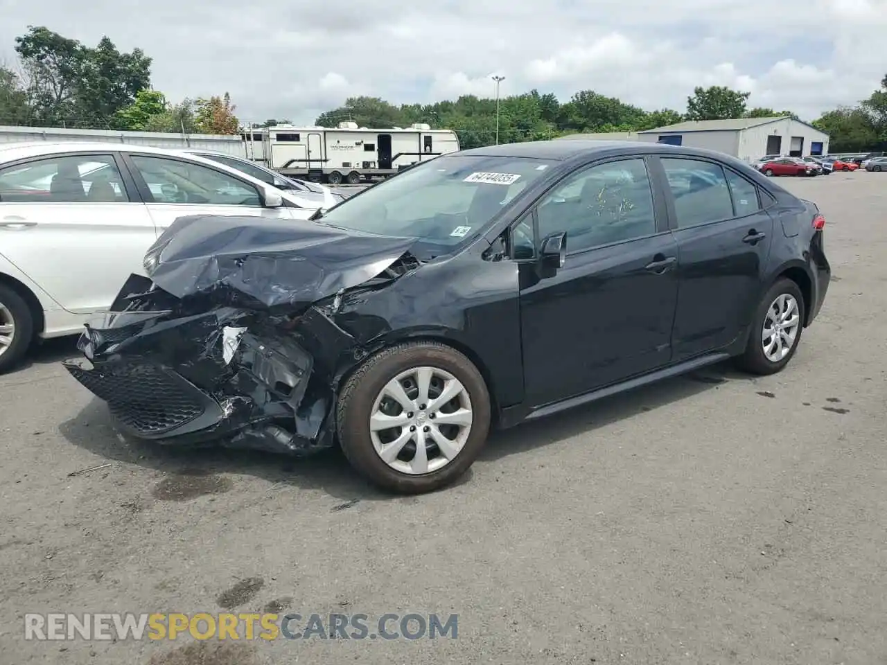 1 Photograph of a damaged car 5YFEPMAE0MP208782 TOYOTA COROLLA 2021