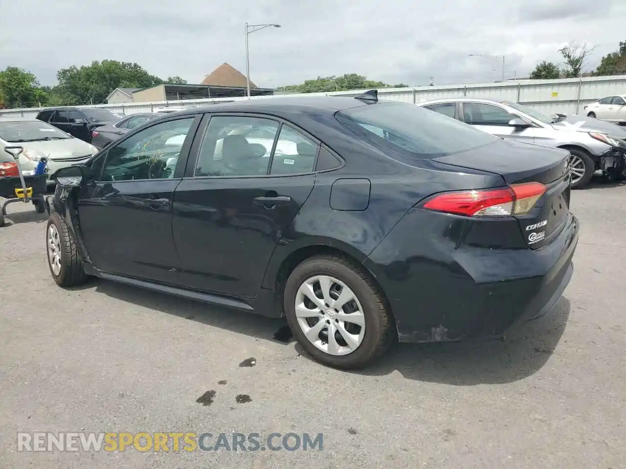 2 Photograph of a damaged car 5YFEPMAE0MP208782 TOYOTA COROLLA 2021