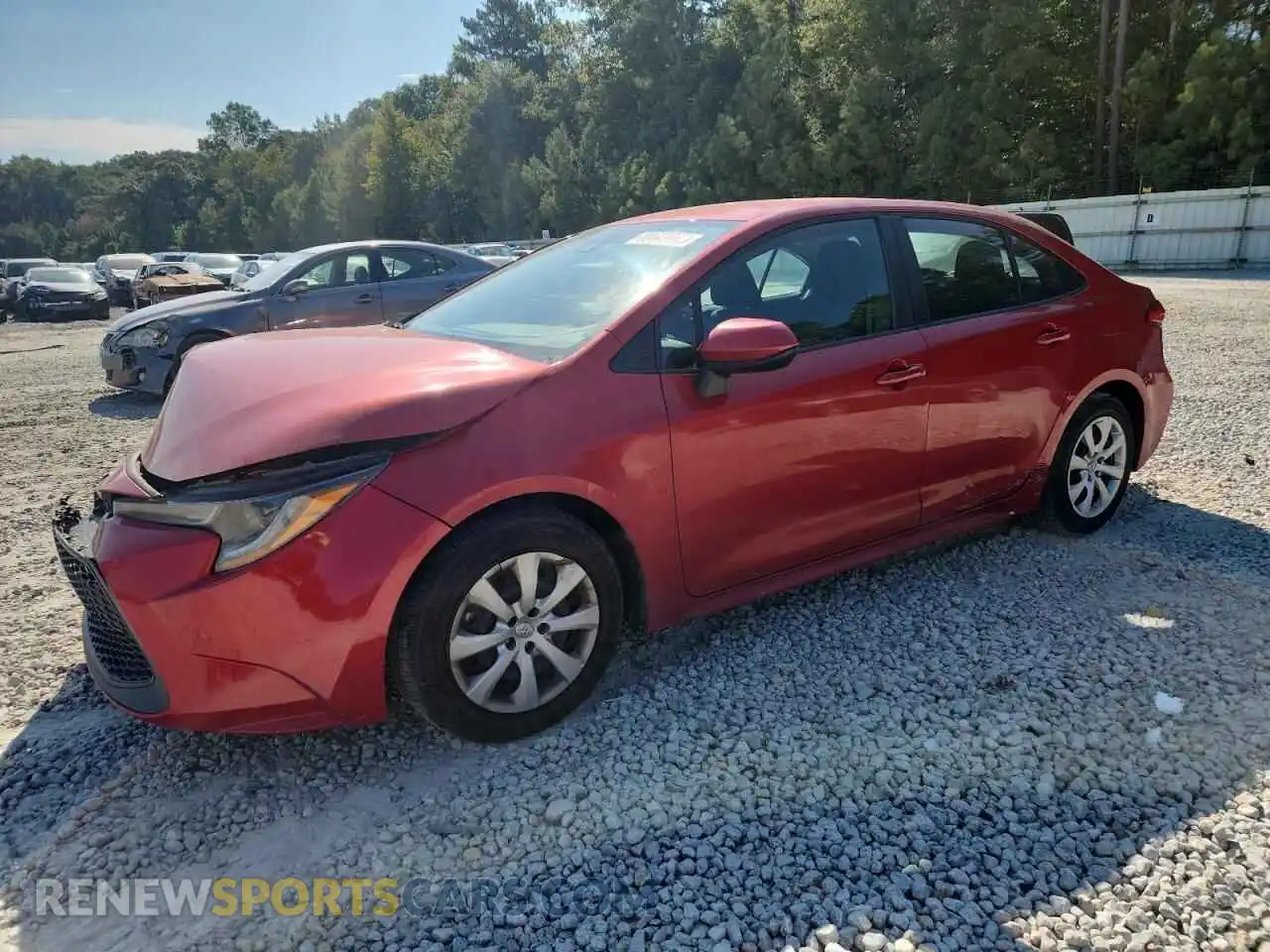 1 Photograph of a damaged car 5YFEPMAE0MP209141 TOYOTA COROLLA 2021