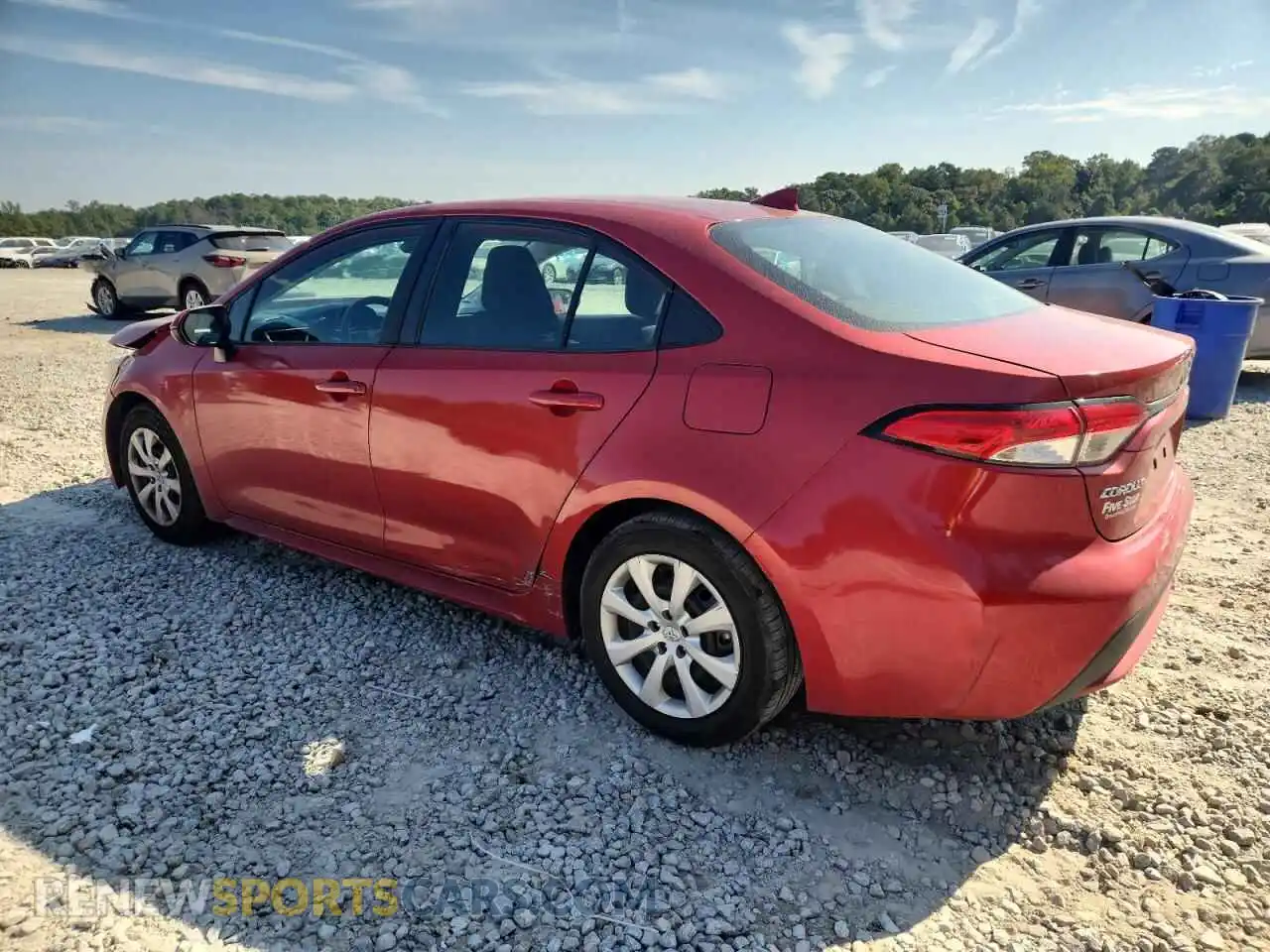 2 Photograph of a damaged car 5YFEPMAE0MP209141 TOYOTA COROLLA 2021