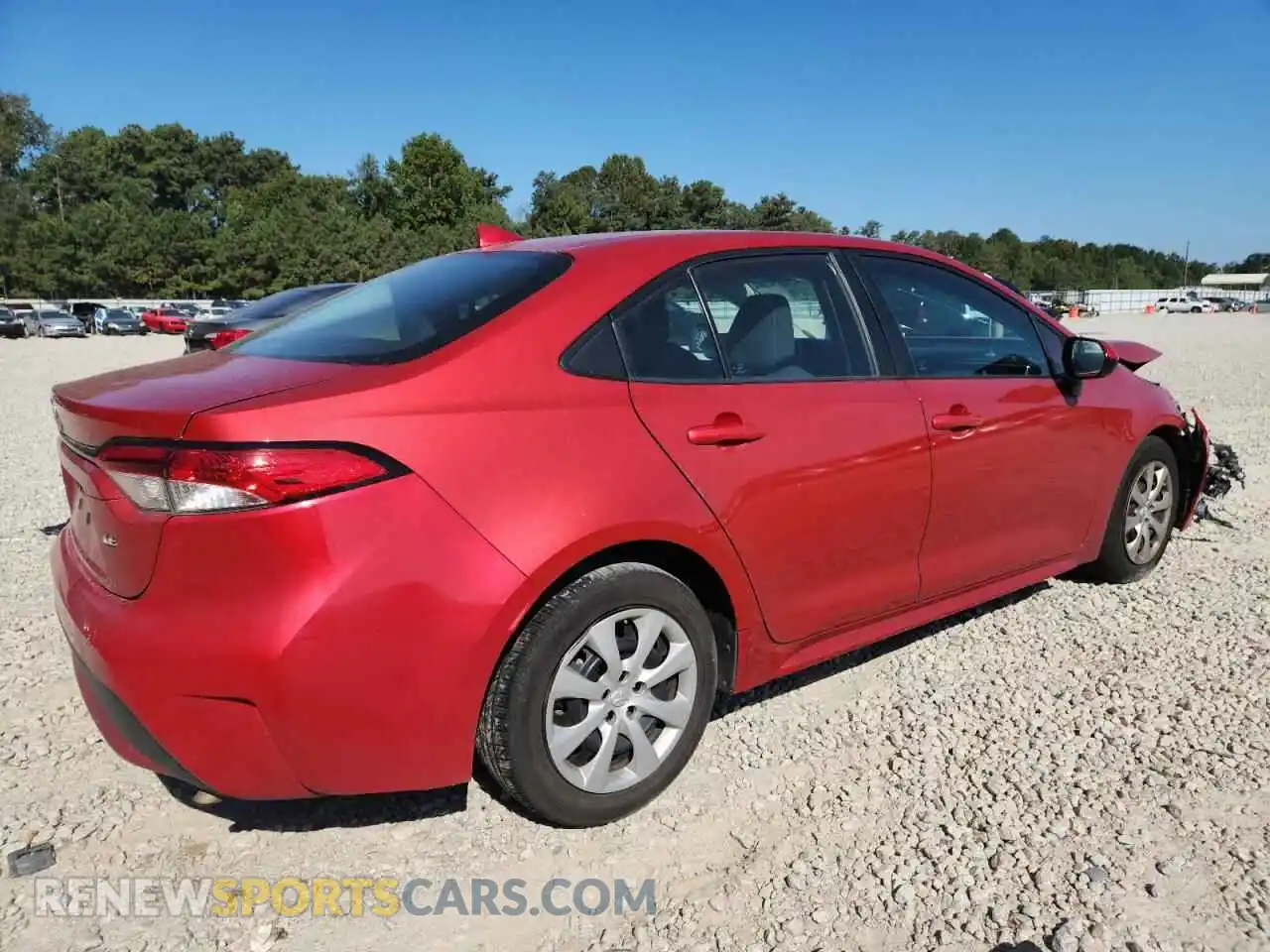 3 Photograph of a damaged car 5YFEPMAE0MP209141 TOYOTA COROLLA 2021