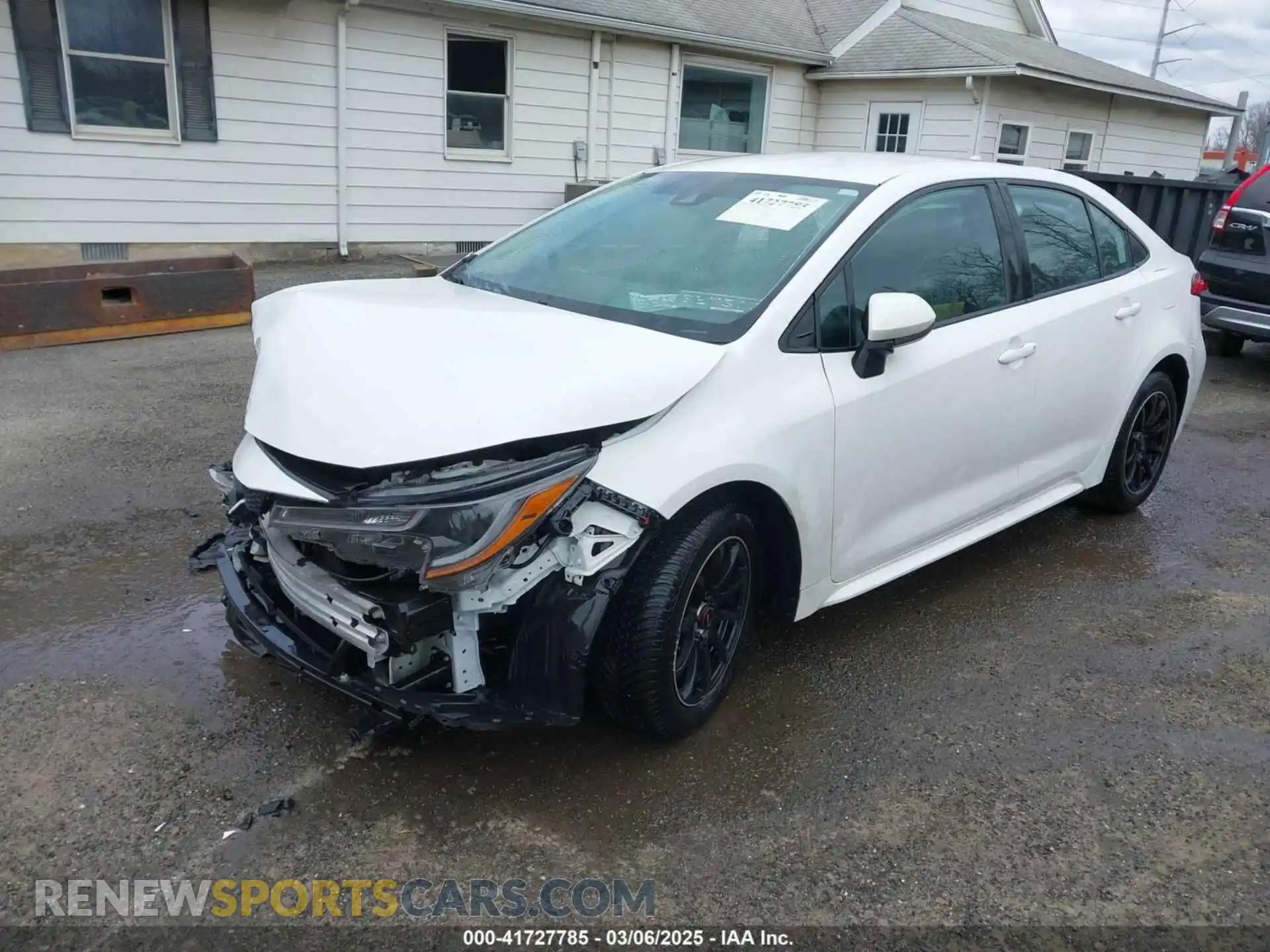 2 Photograph of a damaged car 5YFEPMAE0MP213433 TOYOTA COROLLA 2021