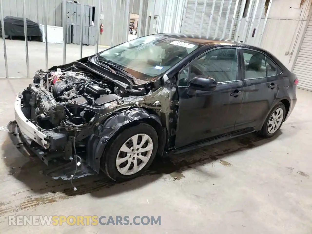 1 Фотография поврежденного автомобиля 5YFEPMAE0MP214565 TOYOTA COROLLA 2021