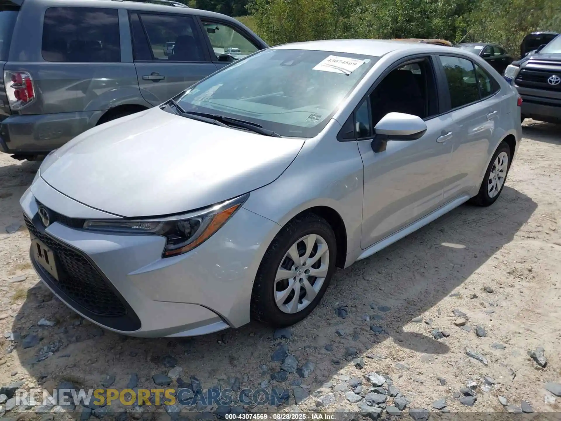 2 Photograph of a damaged car 5YFEPMAE0MP215344 TOYOTA COROLLA 2021