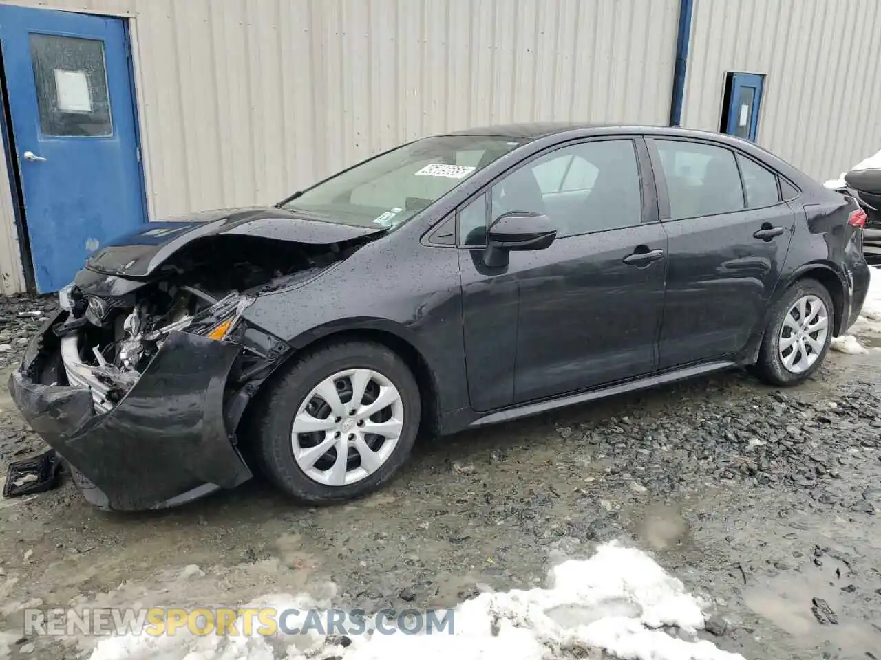 1 Photograph of a damaged car 5YFEPMAE0MP215554 TOYOTA COROLLA 2021