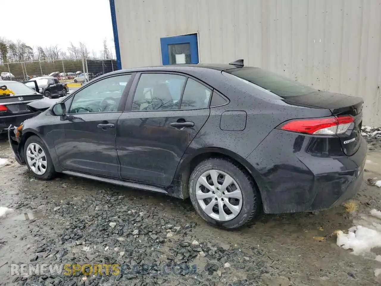 2 Photograph of a damaged car 5YFEPMAE0MP215554 TOYOTA COROLLA 2021