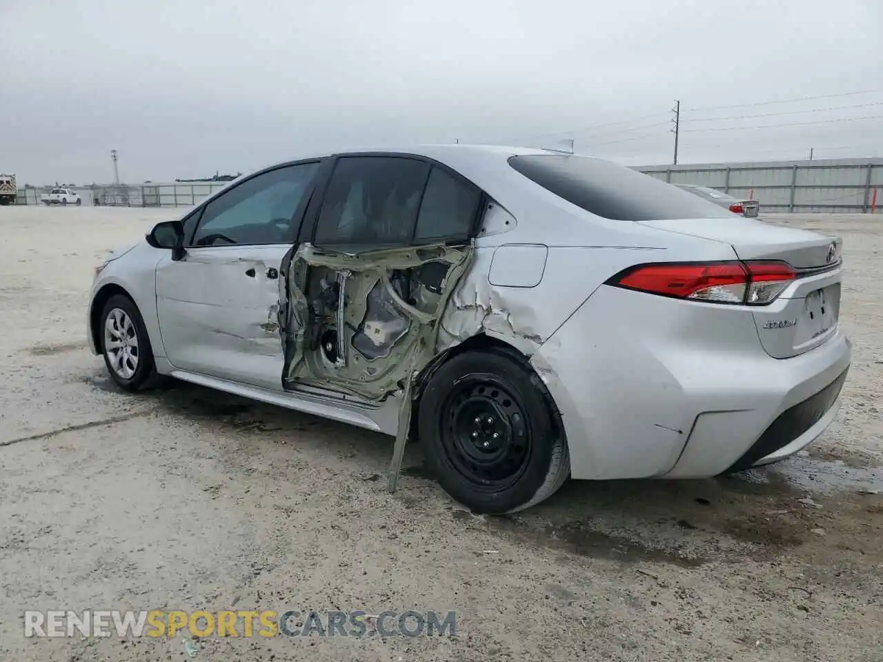 2 Photograph of a damaged car 5YFEPMAE0MP215764 TOYOTA COROLLA 2021