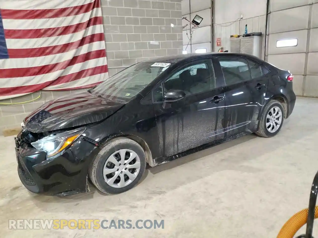 1 Photograph of a damaged car 5YFEPMAE0MP217238 TOYOTA COROLLA 2021