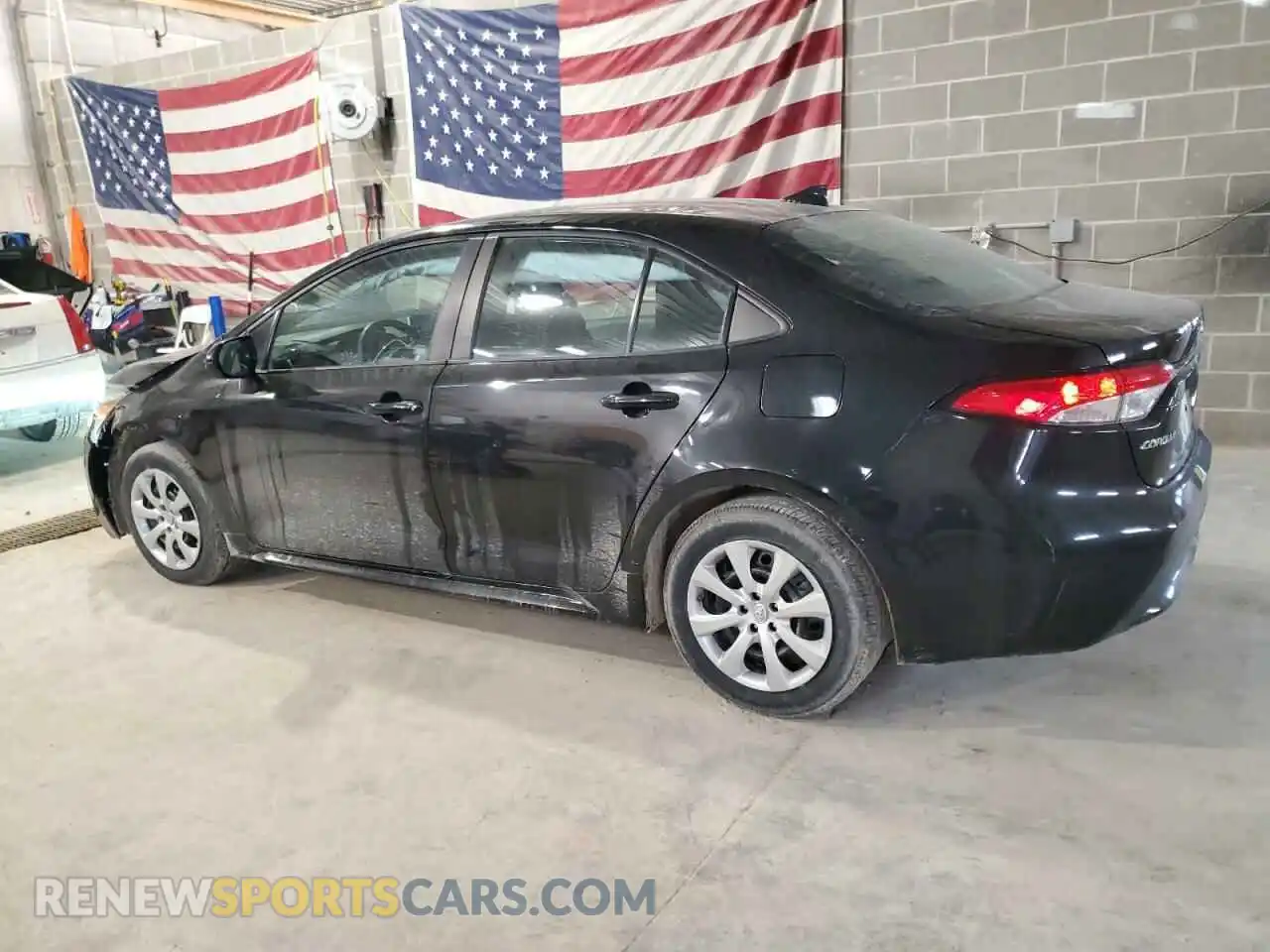 2 Photograph of a damaged car 5YFEPMAE0MP217238 TOYOTA COROLLA 2021