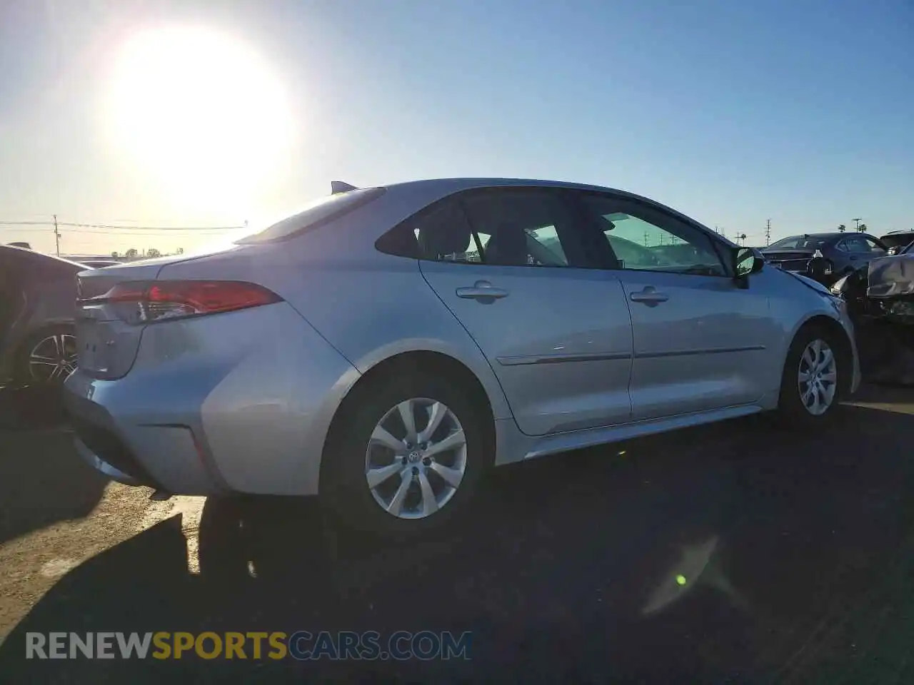 3 Photograph of a damaged car 5YFEPMAE0MP217532 TOYOTA COROLLA 2021