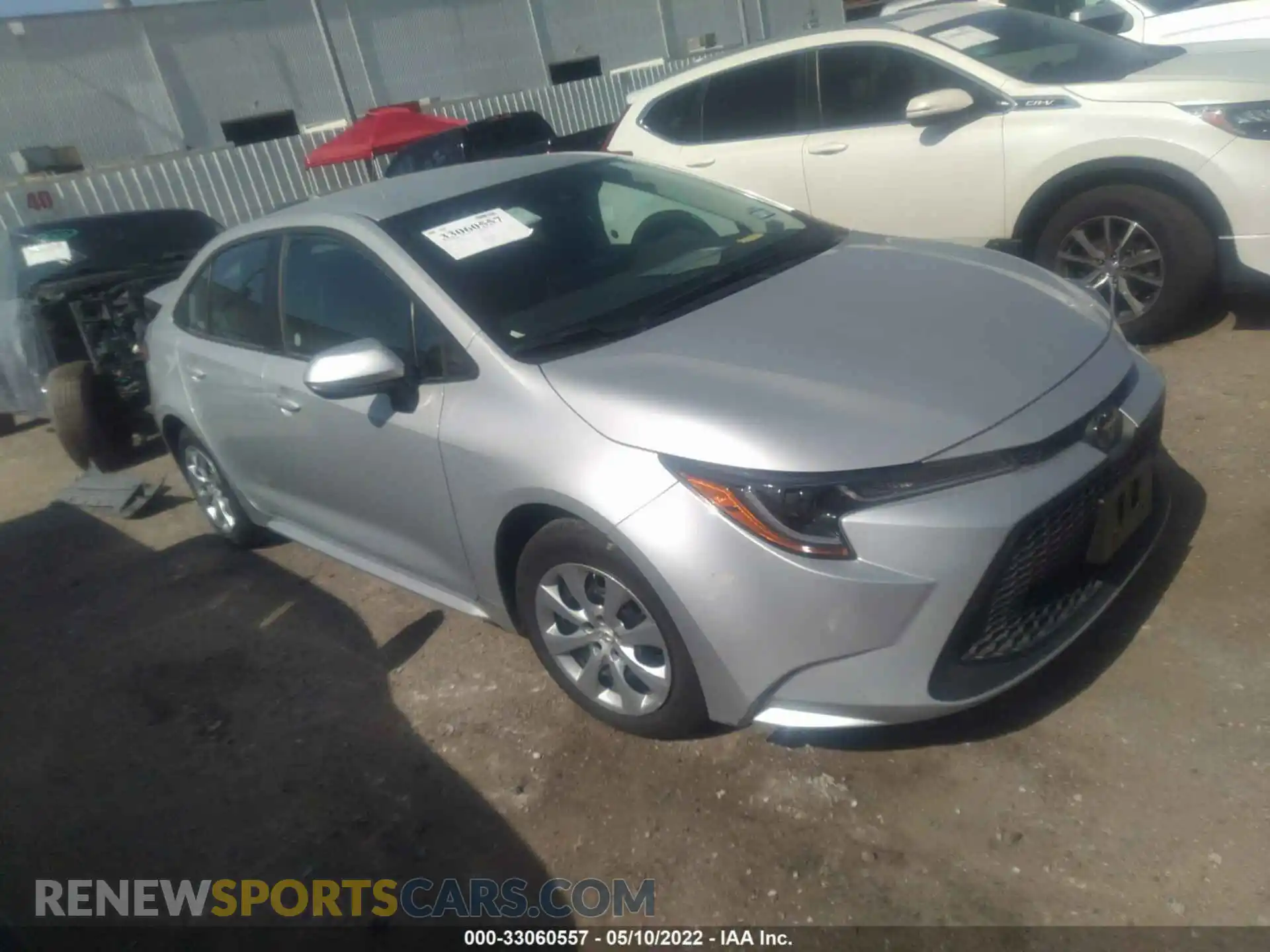 1 Photograph of a damaged car 5YFEPMAE0MP218079 TOYOTA COROLLA 2021