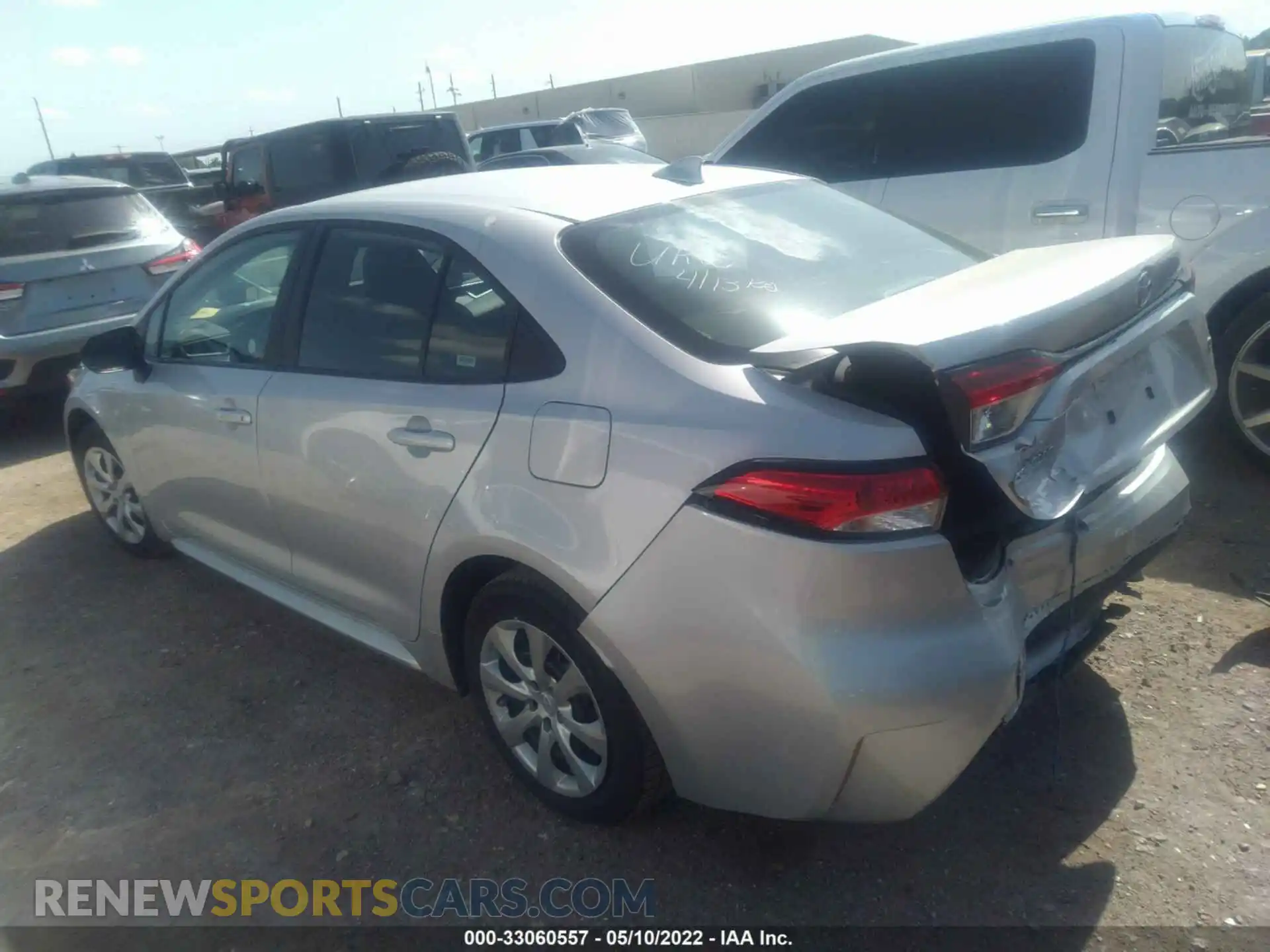 3 Photograph of a damaged car 5YFEPMAE0MP218079 TOYOTA COROLLA 2021