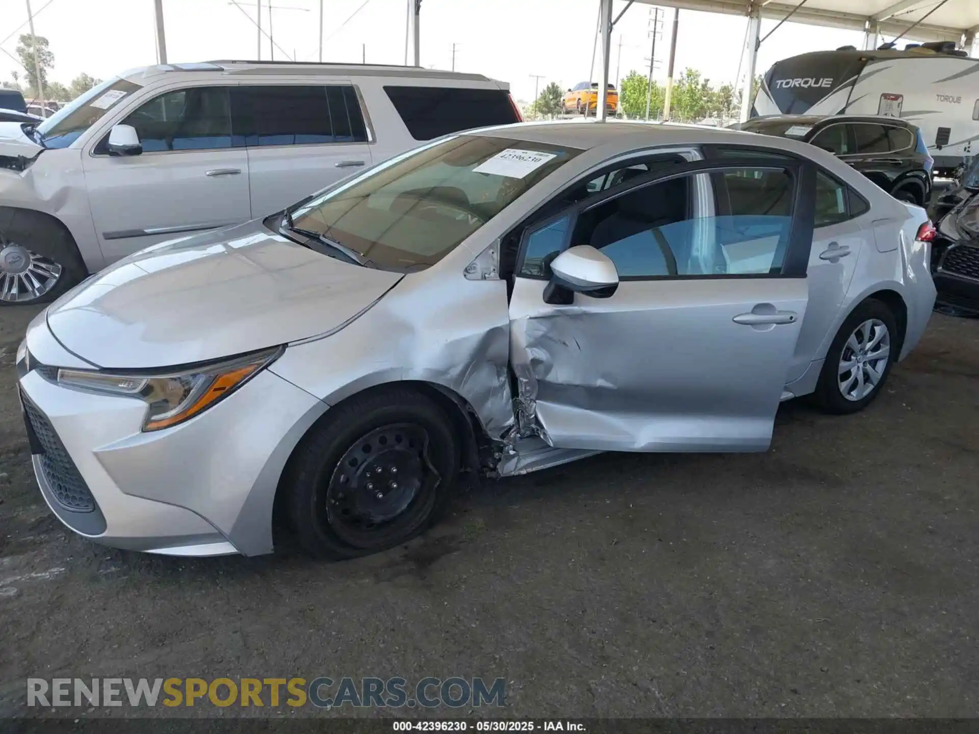 2 Photograph of a damaged car 5YFEPMAE0MP218499 TOYOTA COROLLA 2021