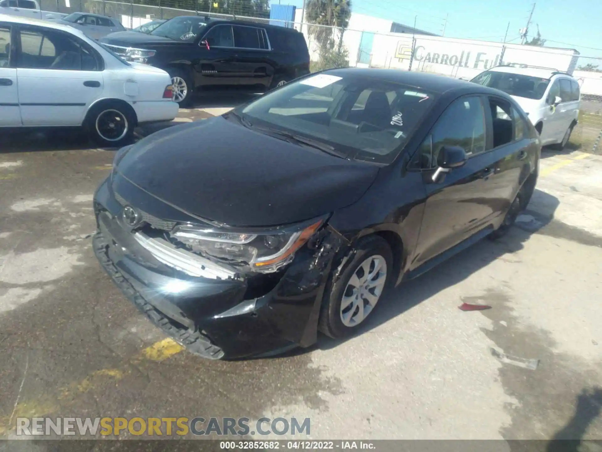 2 Photograph of a damaged car 5YFEPMAE0MP220088 TOYOTA COROLLA 2021