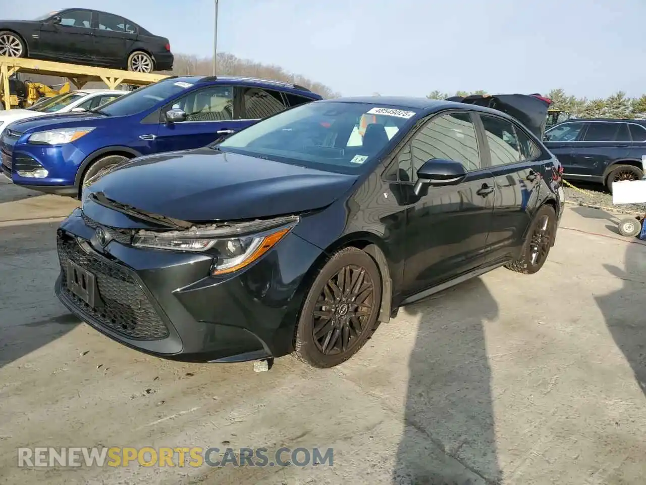1 Photograph of a damaged car 5YFEPMAE0MP220284 TOYOTA COROLLA 2021