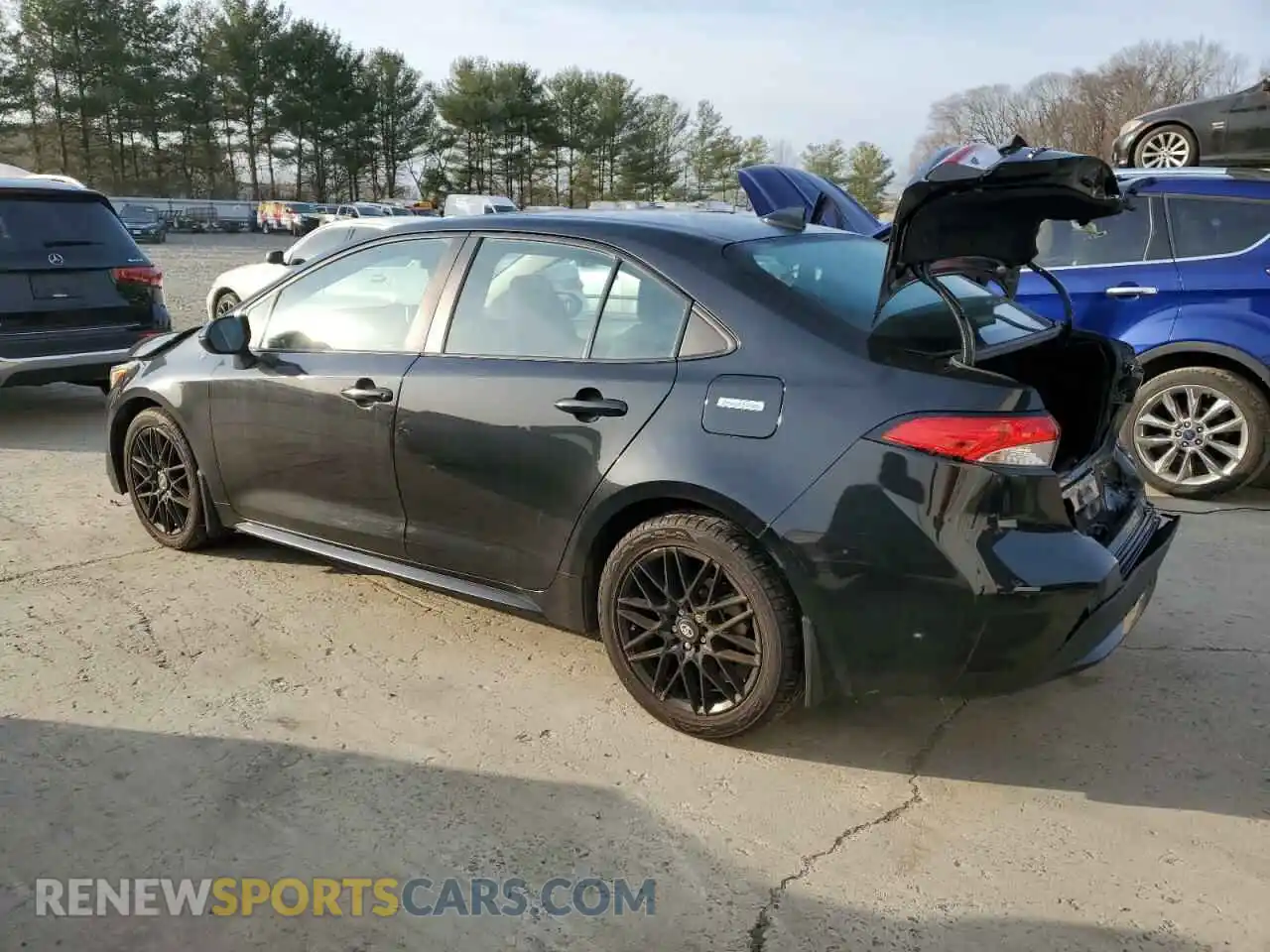 2 Photograph of a damaged car 5YFEPMAE0MP220284 TOYOTA COROLLA 2021
