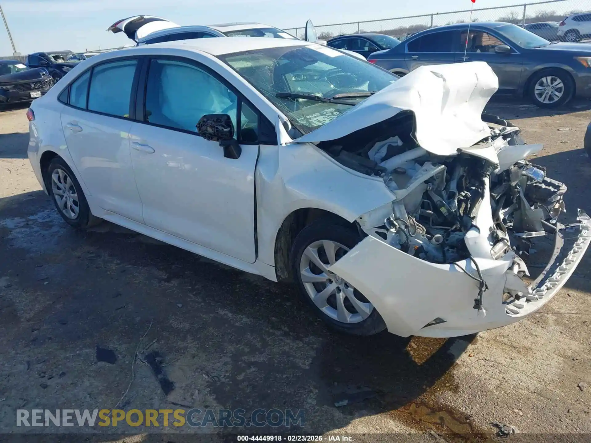 1 Photograph of a damaged car 5YFEPMAE0MP223525 TOYOTA COROLLA 2021