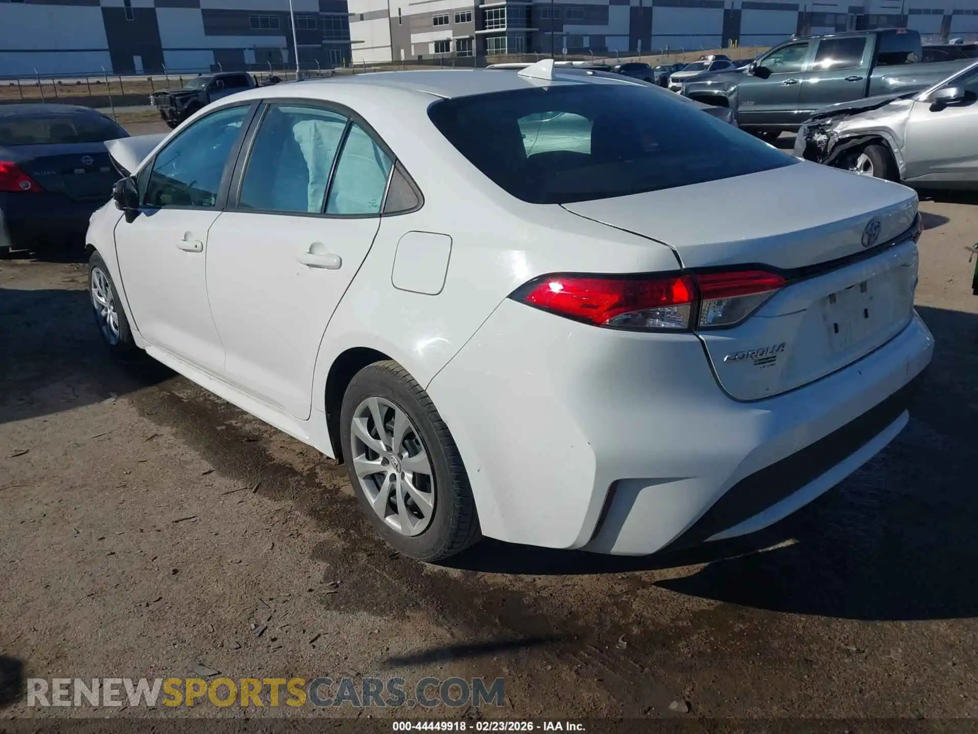 3 Photograph of a damaged car 5YFEPMAE0MP223525 TOYOTA COROLLA 2021