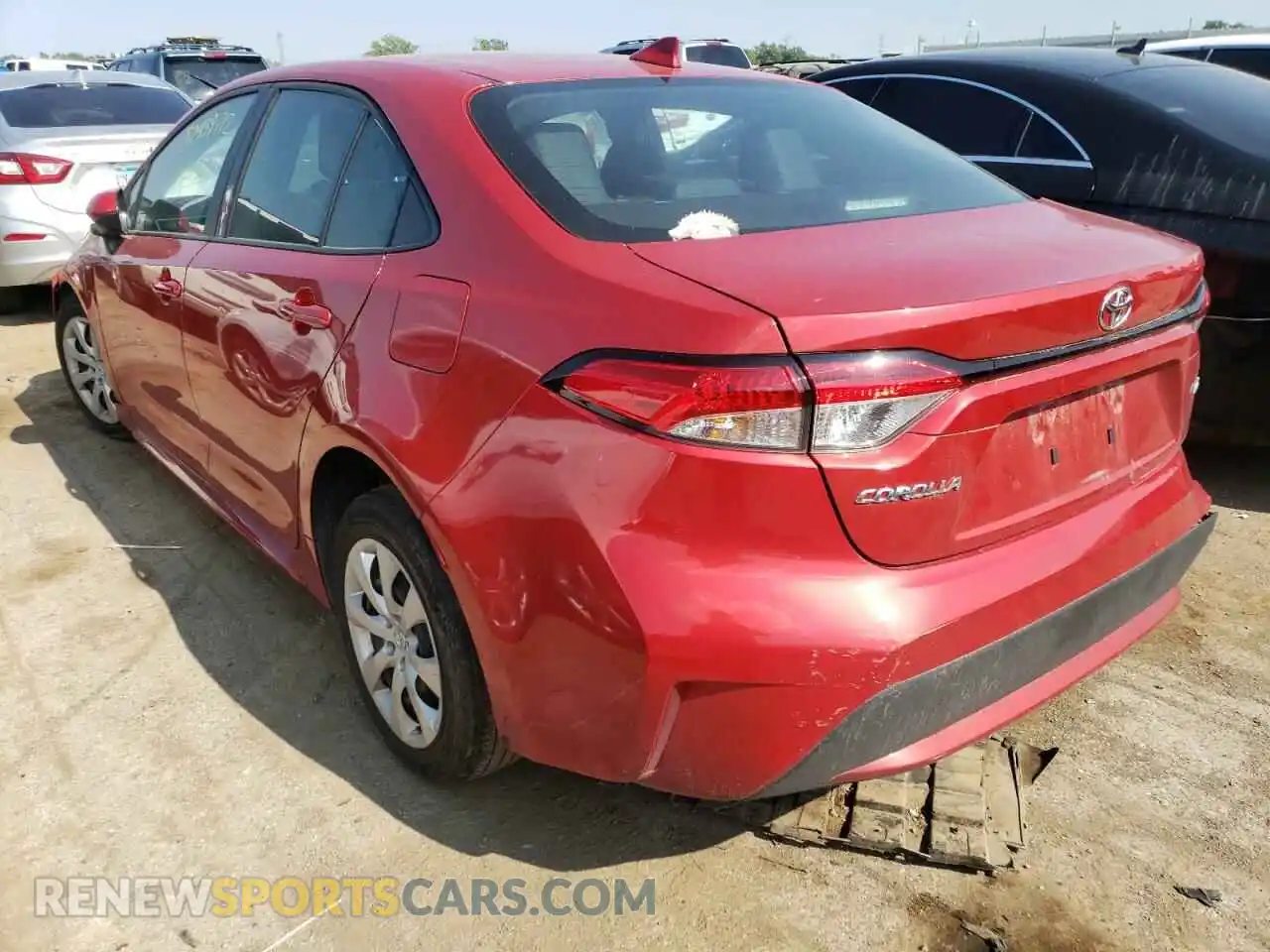 3 Photograph of a damaged car 5YFEPMAE0MP226537 TOYOTA COROLLA 2021