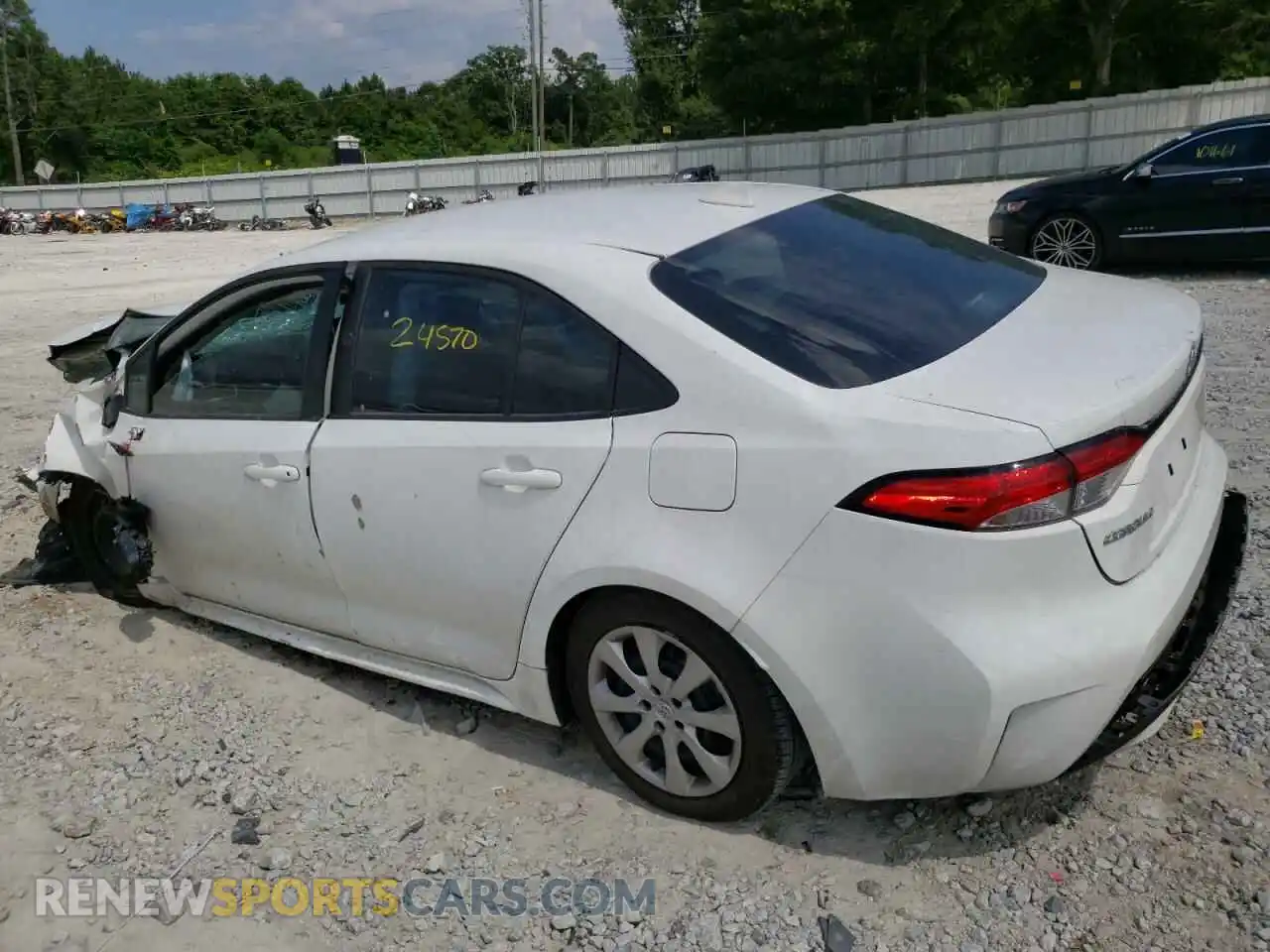 3 Photograph of a damaged car 5YFEPMAE0MP226974 TOYOTA COROLLA 2021