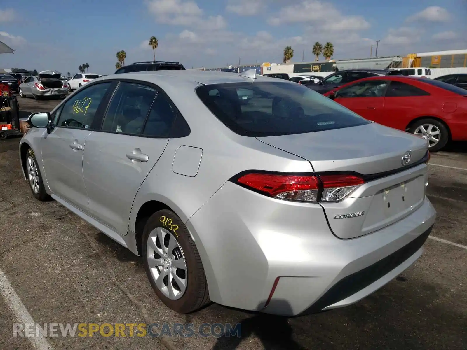 3 Photograph of a damaged car 5YFEPMAE0MP228711 TOYOTA COROLLA 2021