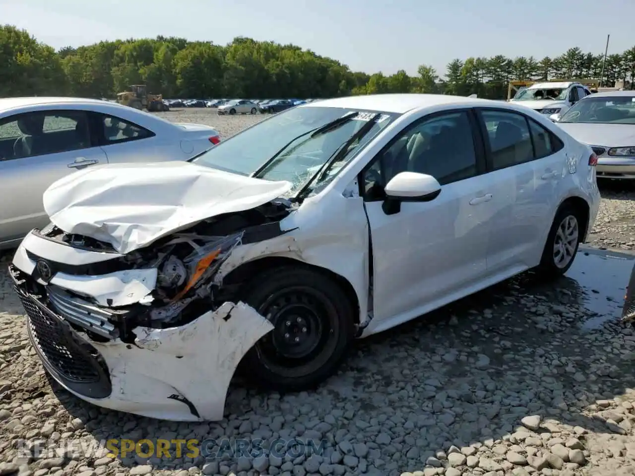 2 Photograph of a damaged car 5YFEPMAE0MP233083 TOYOTA COROLLA 2021