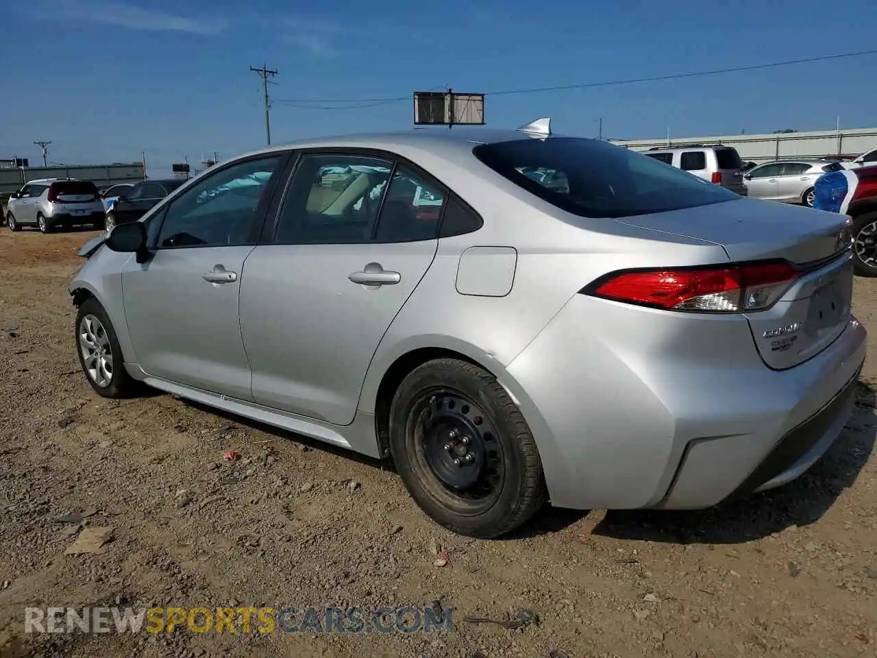 2 Фотография поврежденного автомобиля 5YFEPMAE0MP236713 TOYOTA COROLLA 2021
