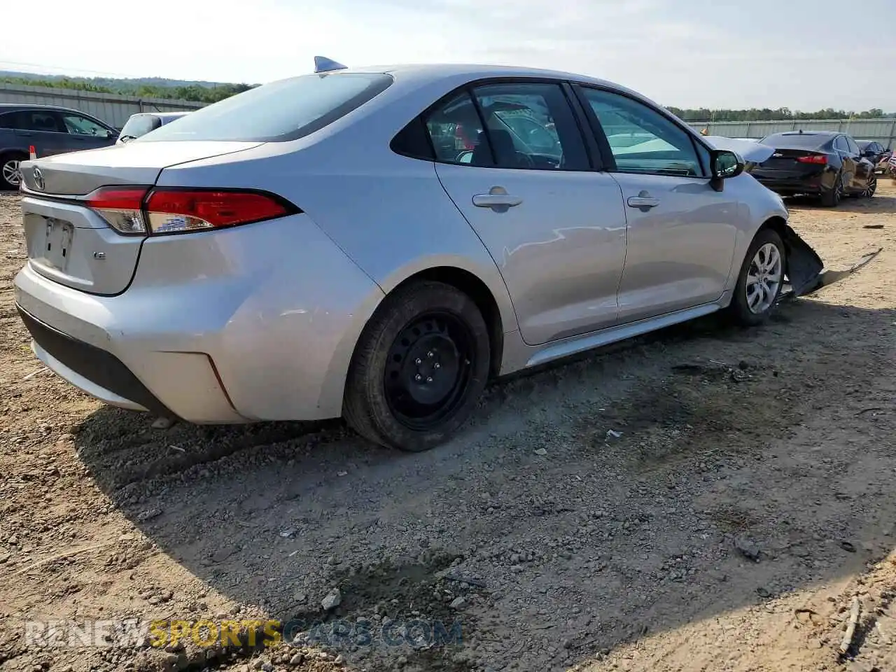 3 Фотография поврежденного автомобиля 5YFEPMAE0MP236713 TOYOTA COROLLA 2021